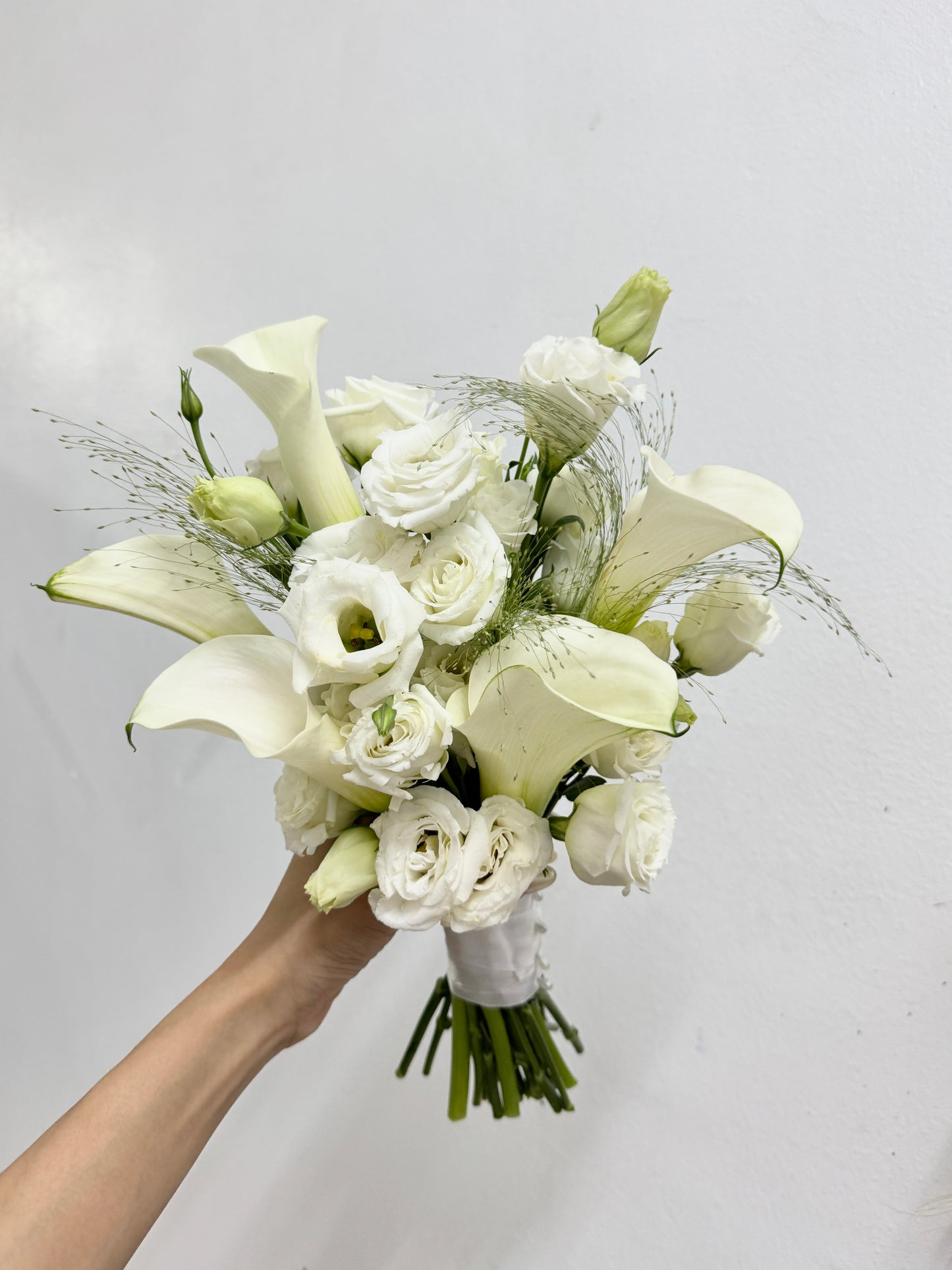 Graceful Lily Bridal Wedding Bouquet