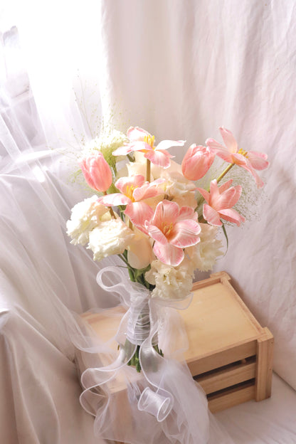 Pearl Divine Bridal Wedding Bouquet