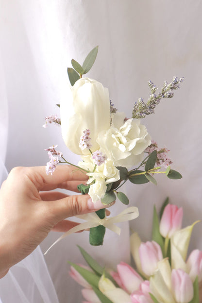 Whispering Tulip Boutonniere