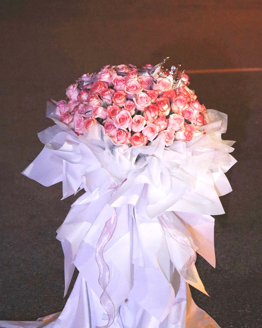 Royal Pink Rose Bouquet