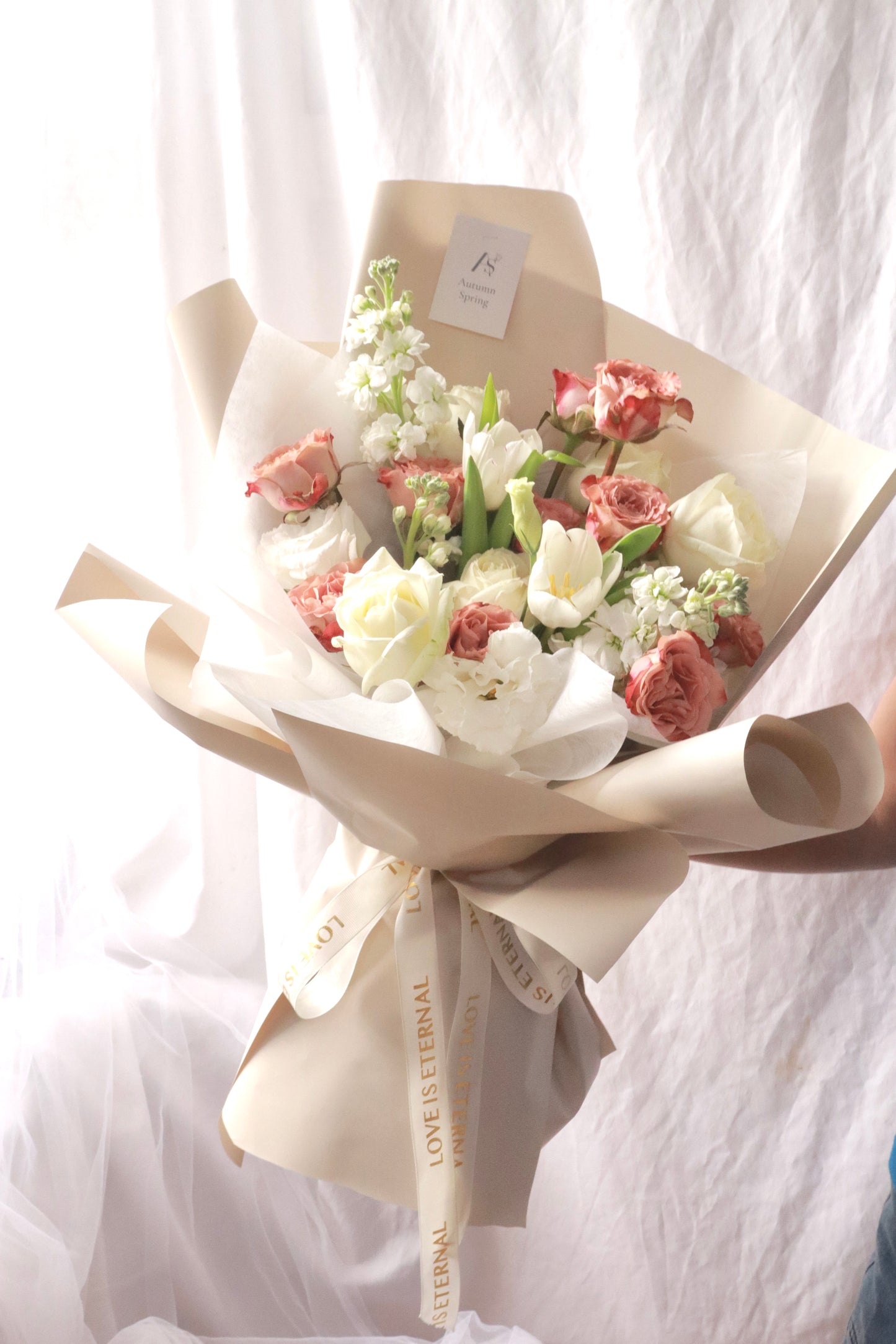 Mocha Bliss Rose Mixed Flower Bouquet