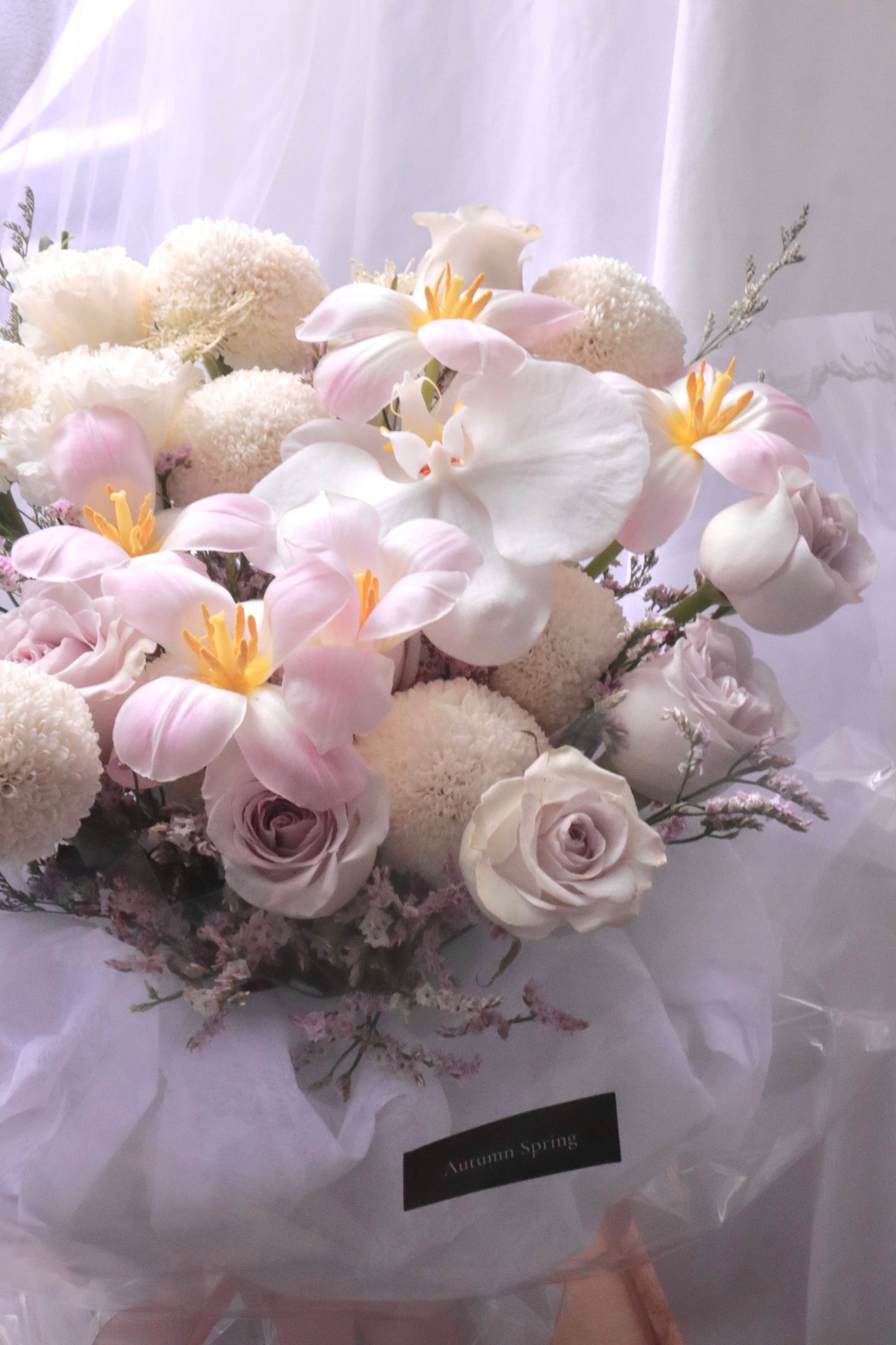 Tranquil Petal Mixed Flower Bouquet