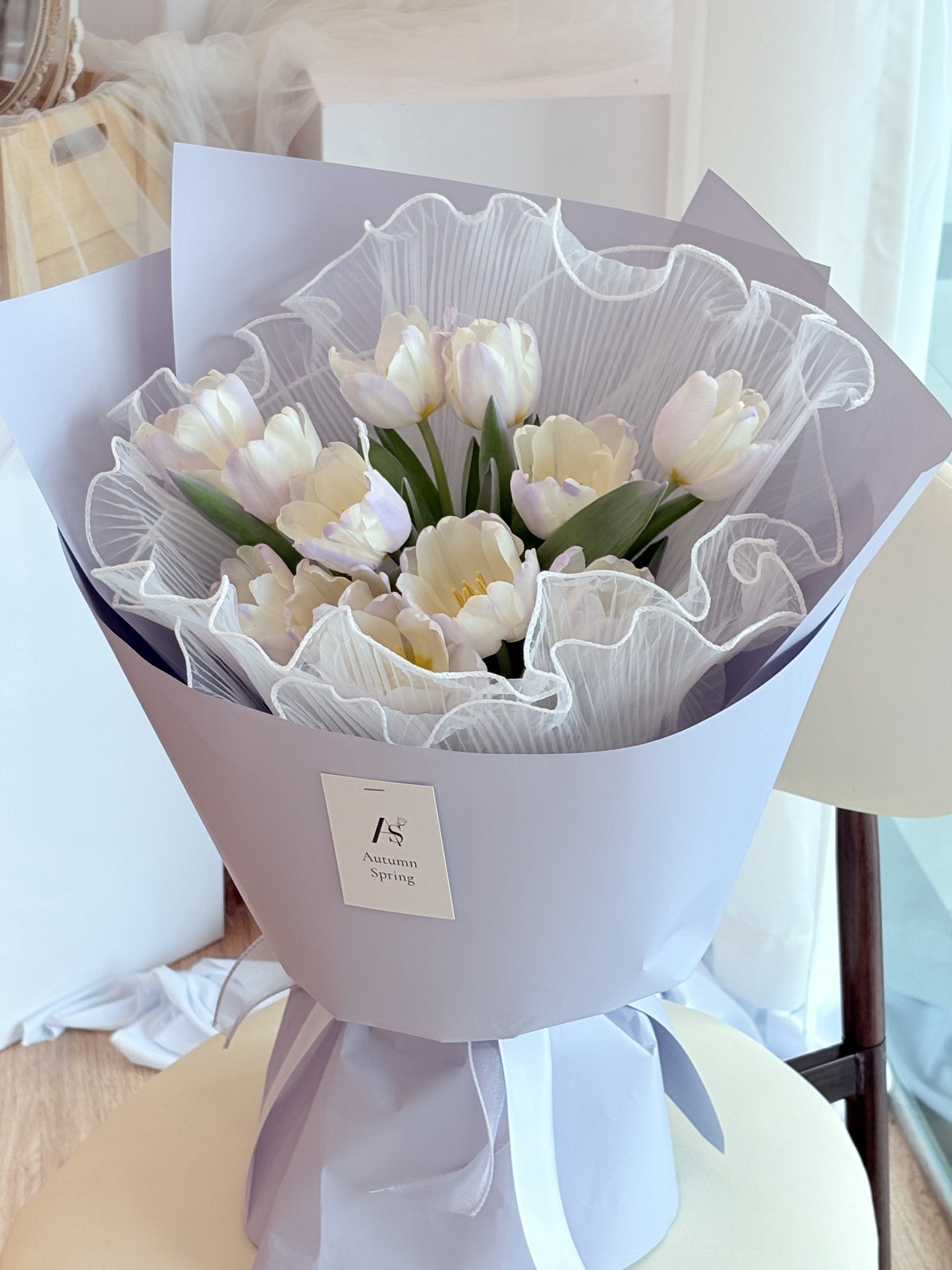 Twilight Purple Tulips Bouquet
