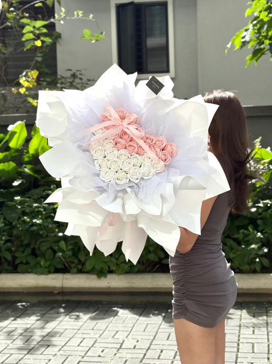 33 Harmony of Love Soap Flowers