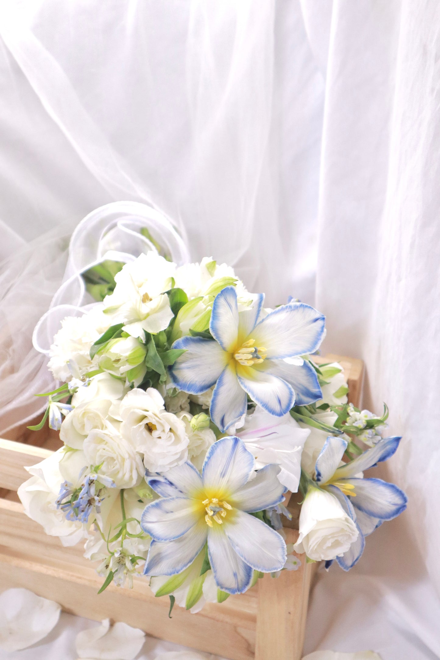 Aphrodite Blue Bridal Bouquet