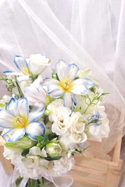 Aphrodite Blue Bridal Bouquet