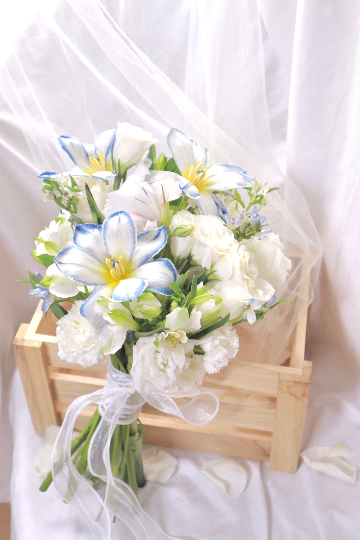 Aphrodite Blue Bridal Bouquet