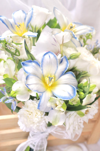 Aphrodite Blue Bridal Bouquet