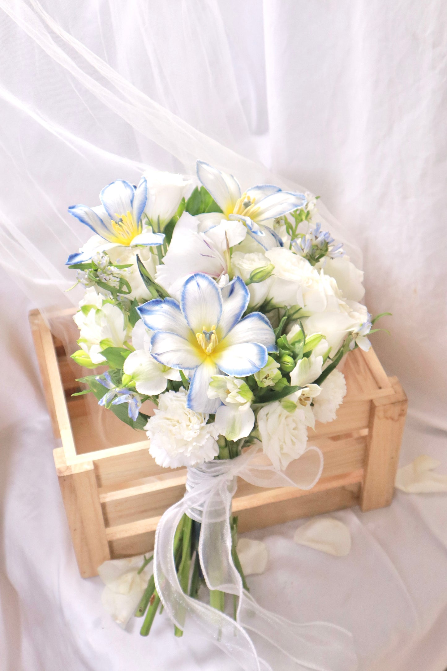 Aphrodite Blue Bridal Bouquet