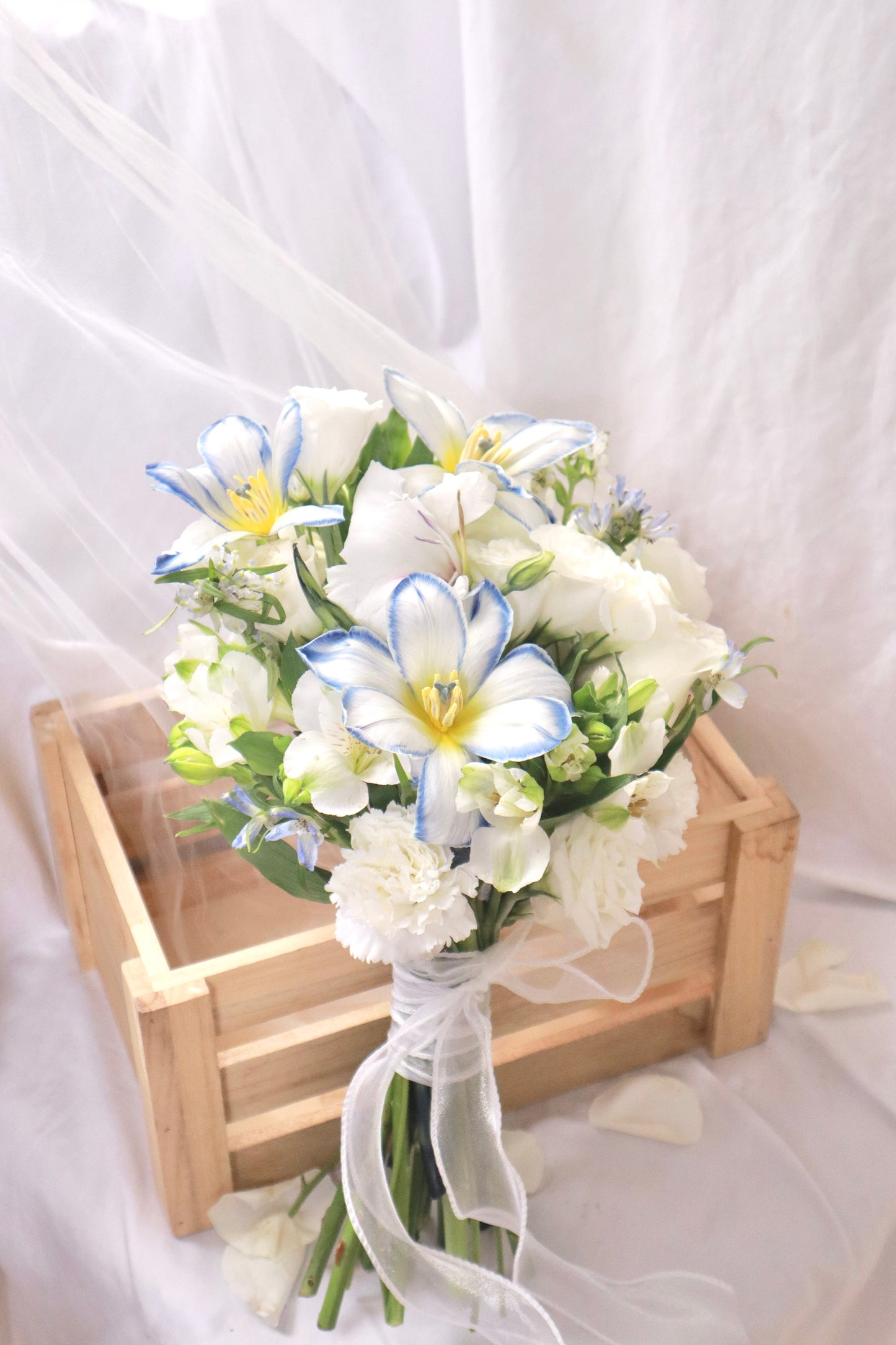 Aphrodite Blue Bridal Bouquet