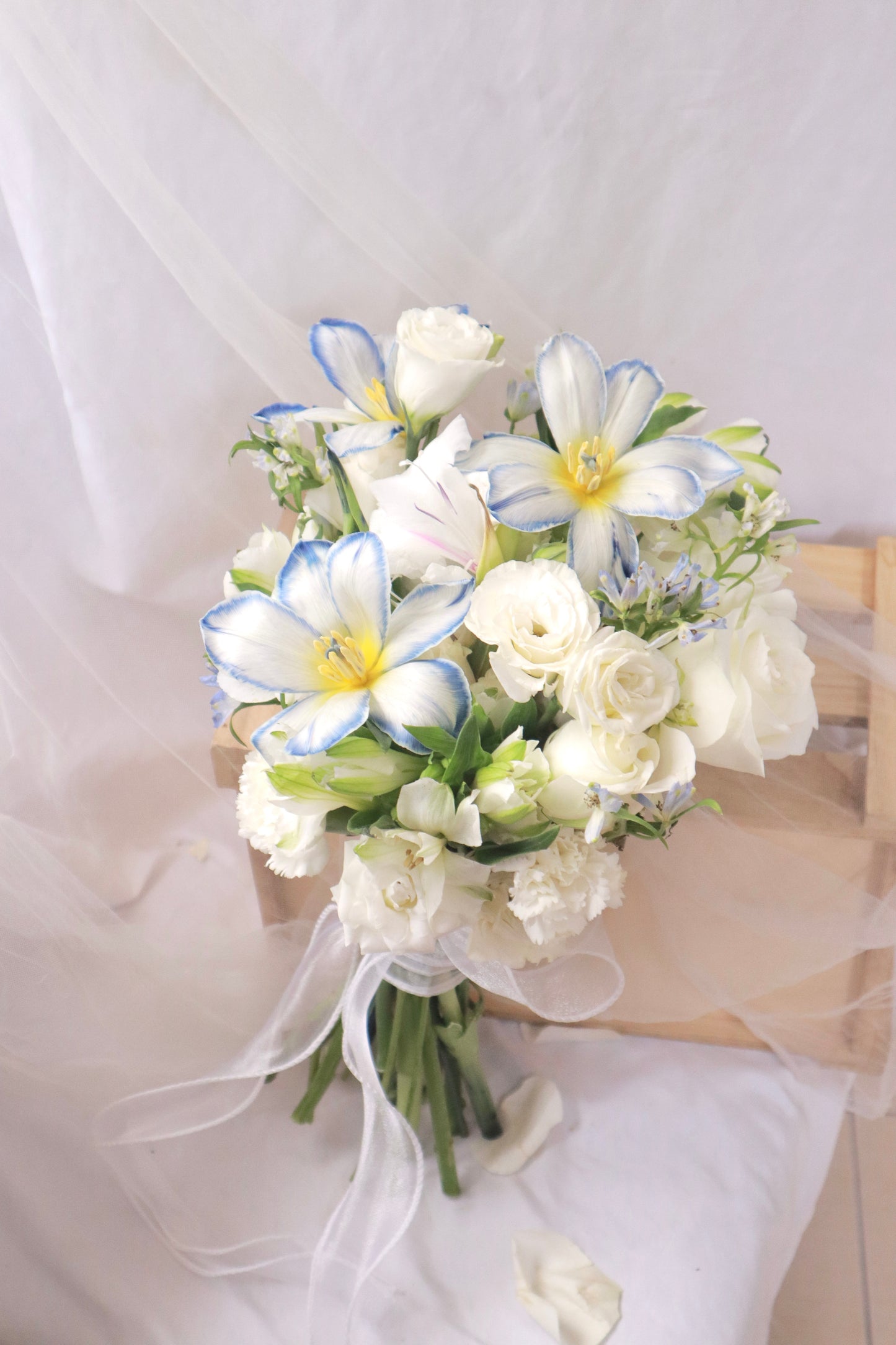 Aphrodite Blue Bridal Bouquet