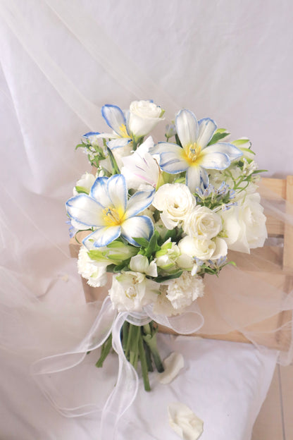 Aphrodite Blue Bridal Bouquet