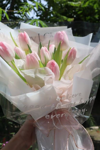 Paradise Pink Tulip Bouquet