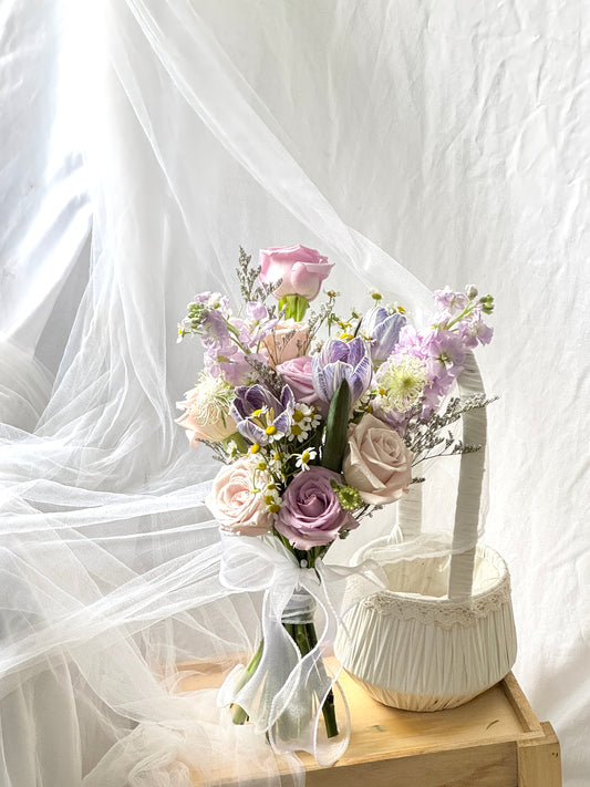 Purple Hue Bridal Bouquet