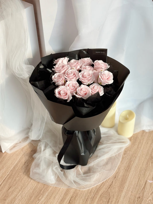 Chic Blossom Pink Soap Flower Bouquet