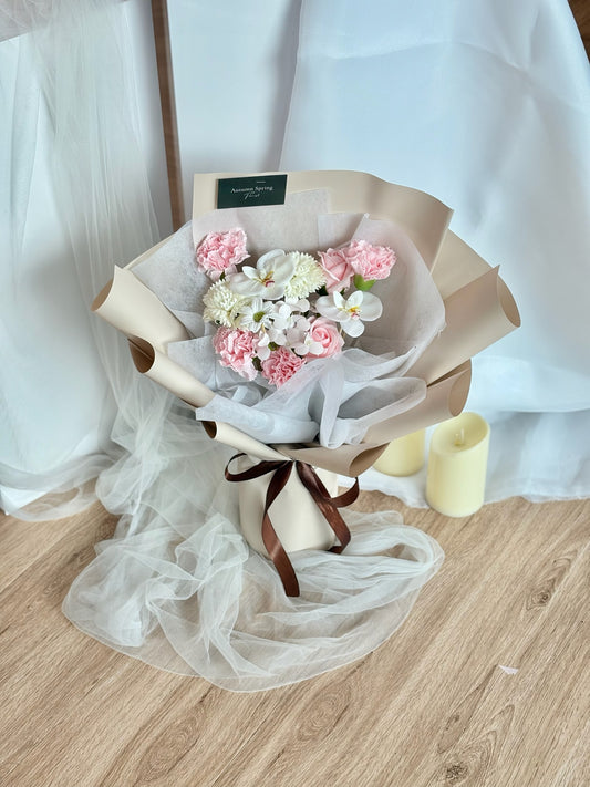 Serenity Blooms Soap Flowers Bouquet