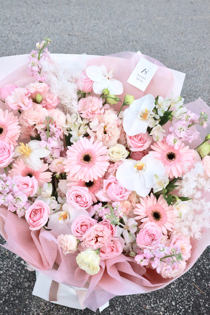 Million Pink Petal XL Mixed Flower Giant Bouquet