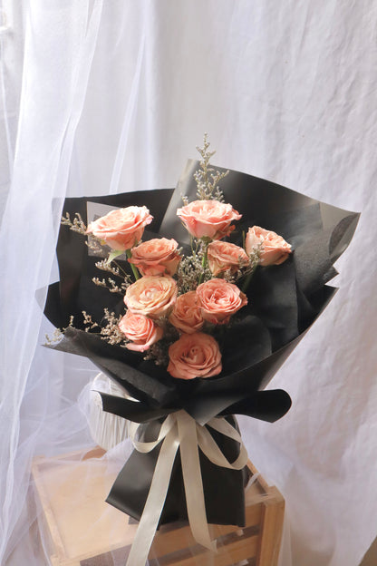 Concerto Cappuccino Rose Bouquet