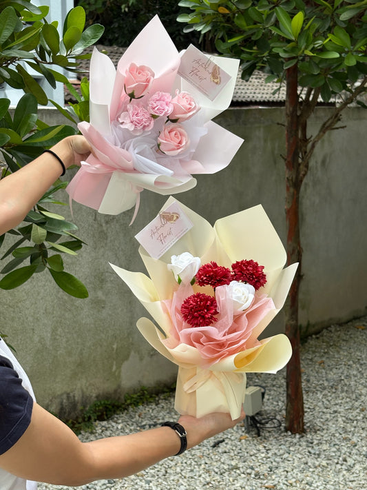 Eternal Motherly Love Soap Carnation Bouquet