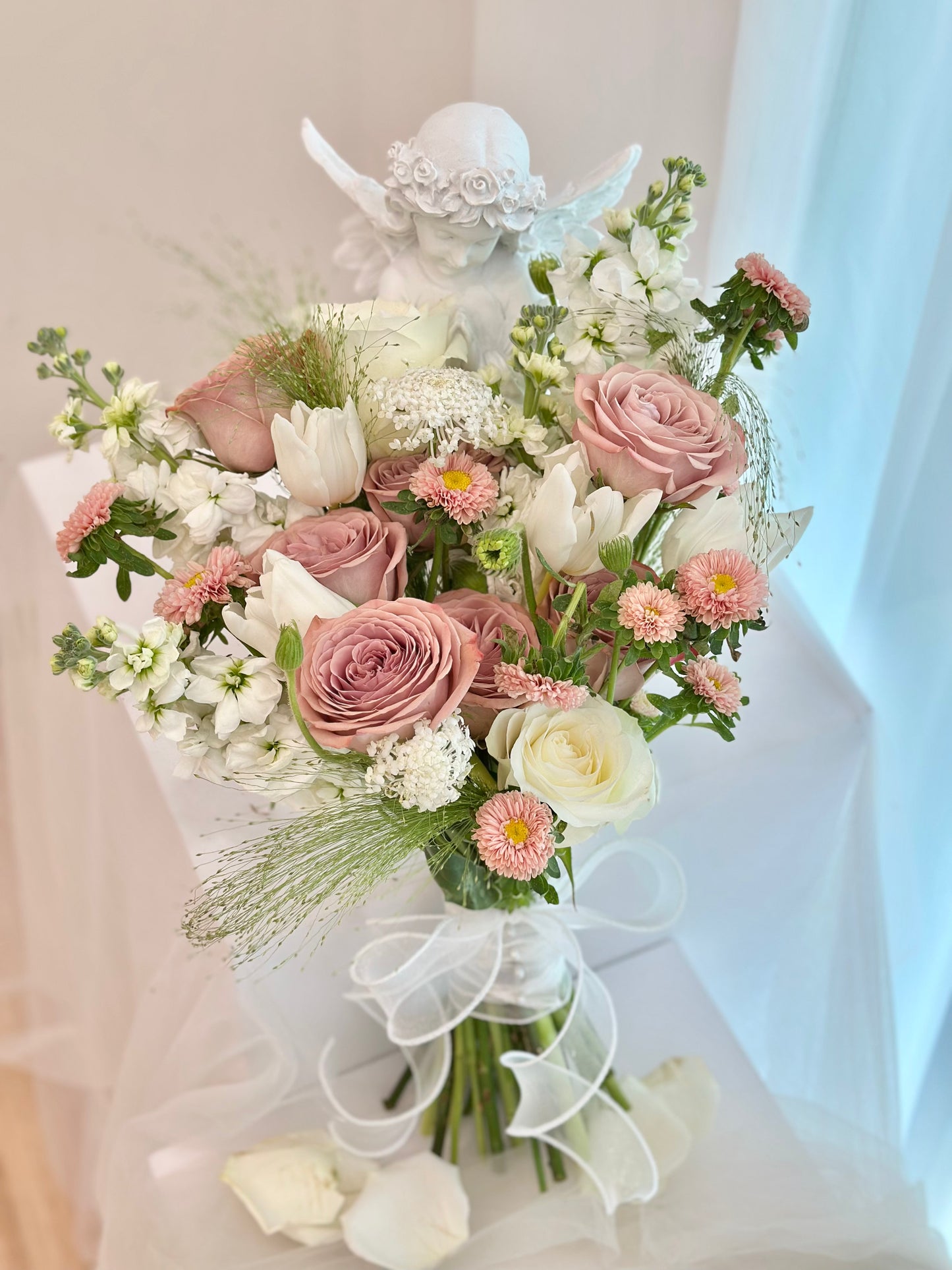 Moonlit Veil Bridal Bouquet