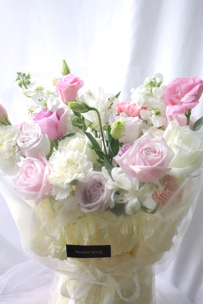 Warmth of Love Mixed Flower Bouquet