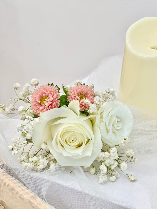 Classic White Boutonniere