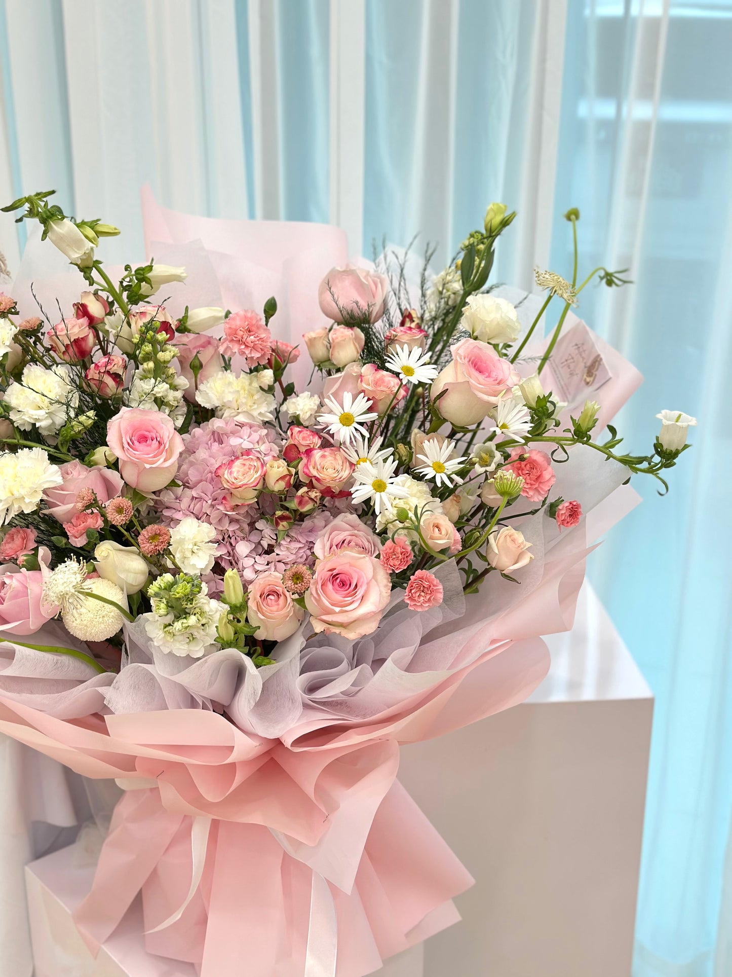 Celestial Harmony XL Pink Theme Mixed Flower bouquet