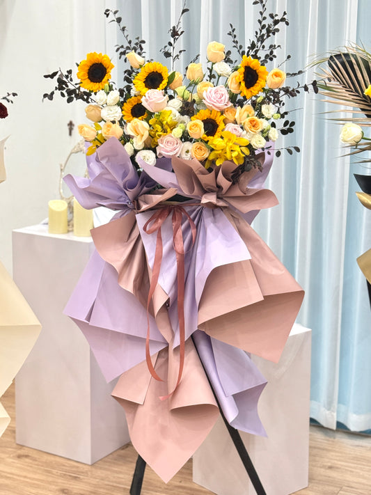 Radiant Sunflower Grand Opening Flower