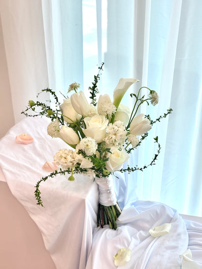 Emily Korean Style Calla Lily Bridal Bouquet