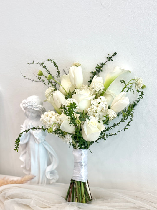 Emily Korean Style Calla Lily Bridal Bouquet