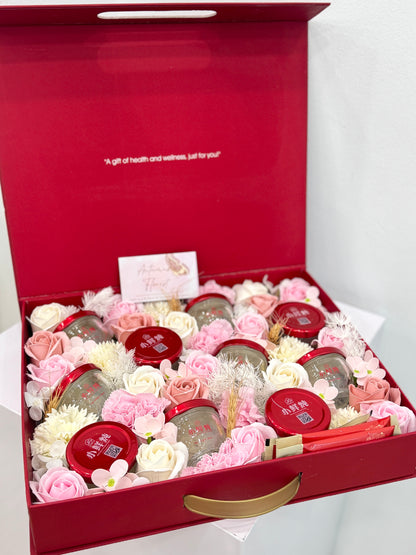 Birdnest Soap Flower Gift Box