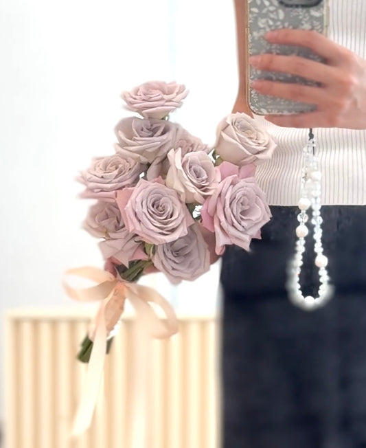 Moonlight Blush Manta Bridal Bouquet